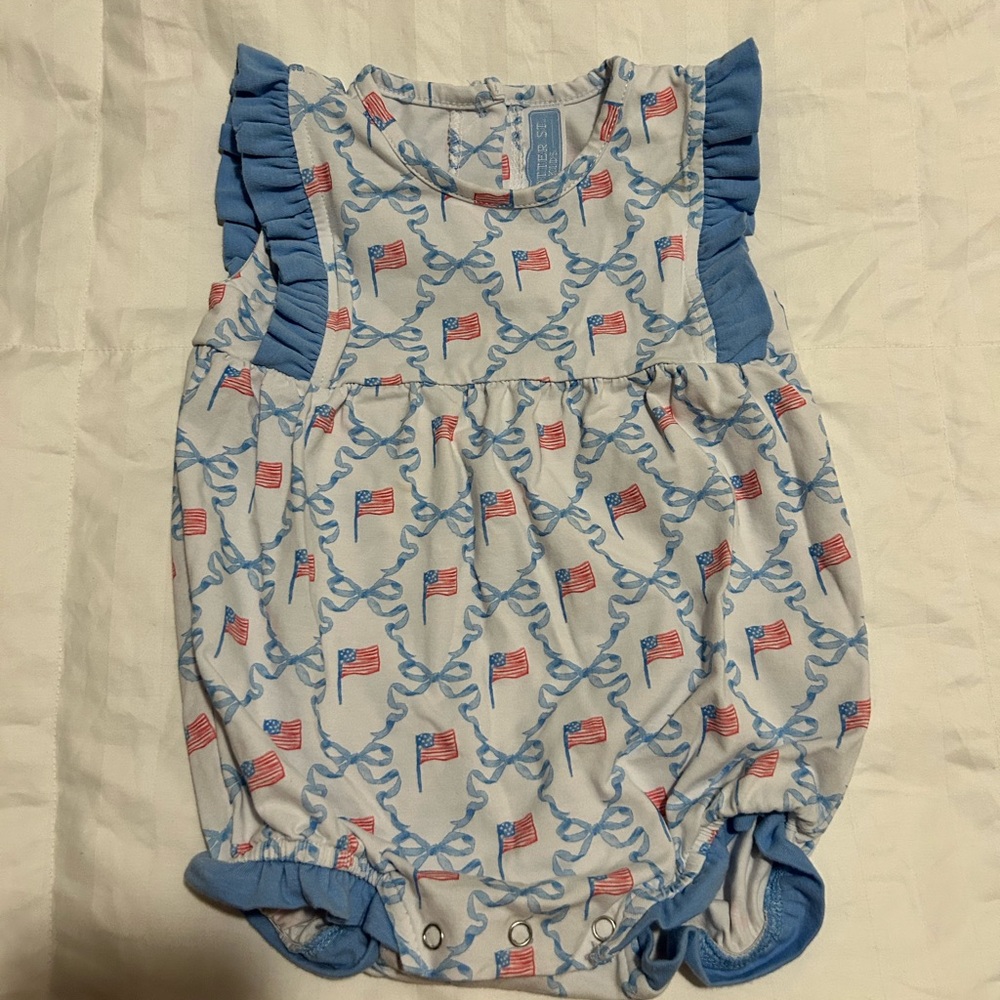 Patriotic bubble suit